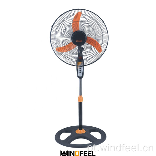 Ventilador com suporte de resfriamento elétrico de 16 polegadas Ventiladores com pedestal ajustável de altura